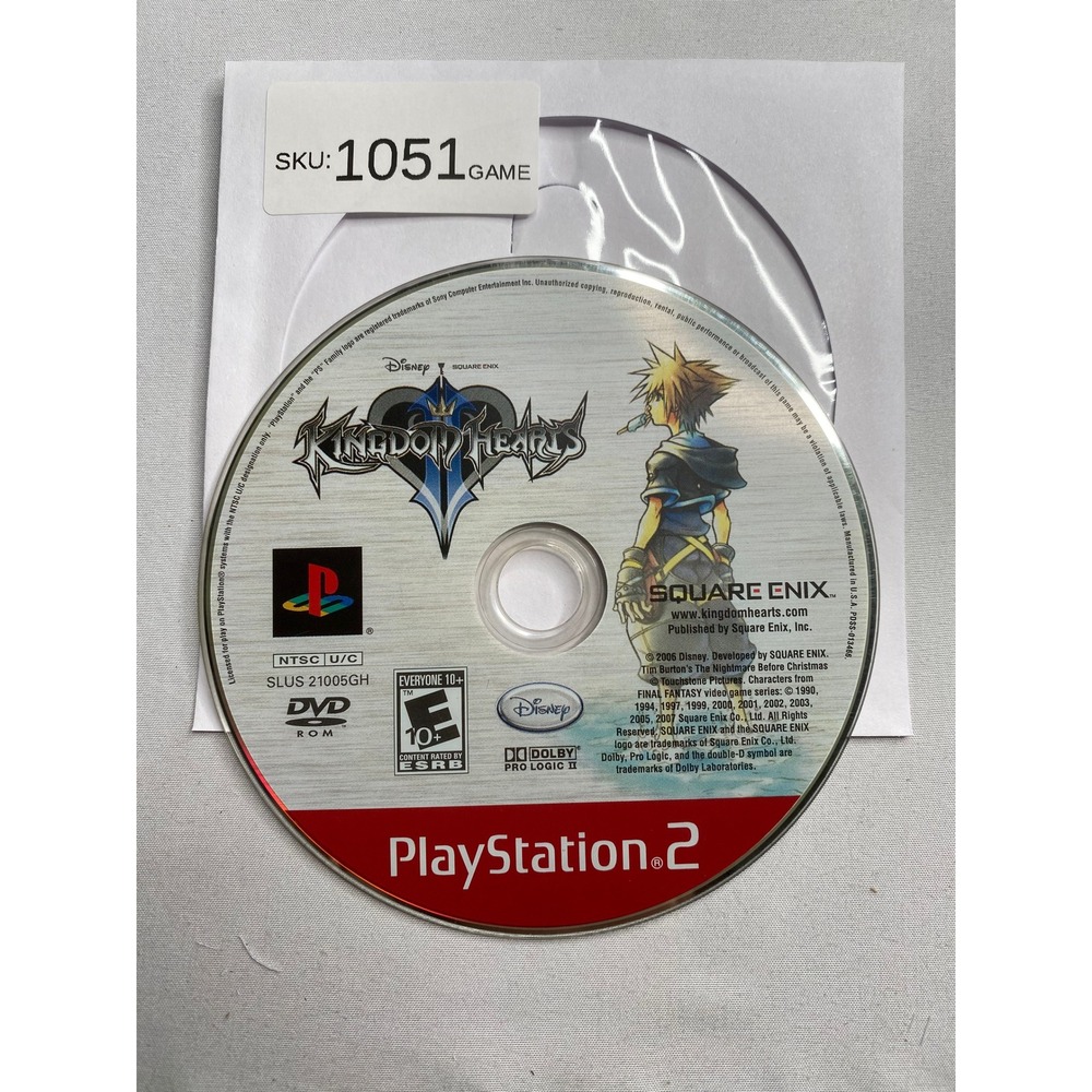 Kingdom Hearts II Sony PlayStation 2